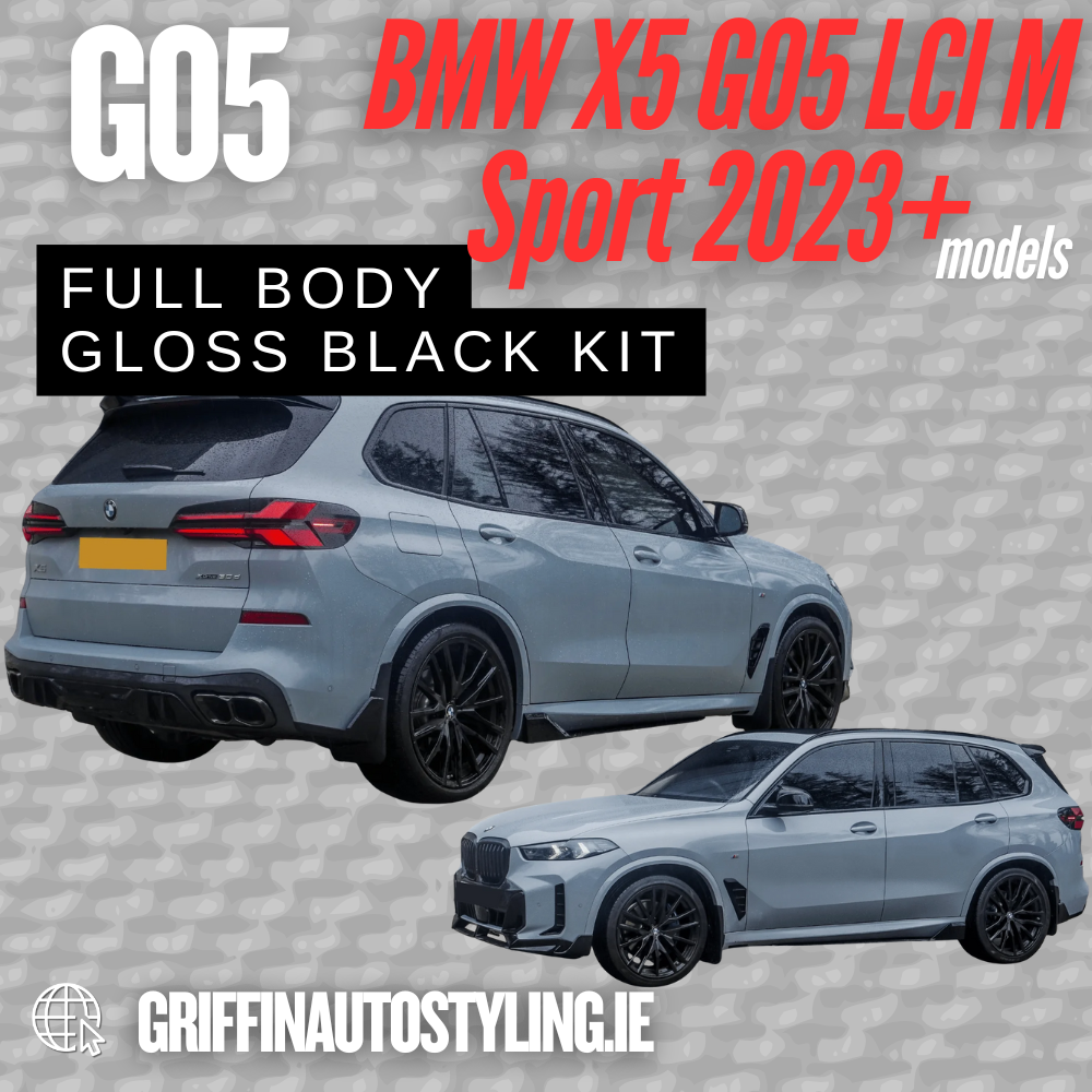 BMW X5 G05 LCI M Sport 2023+ Gloss Black Kit