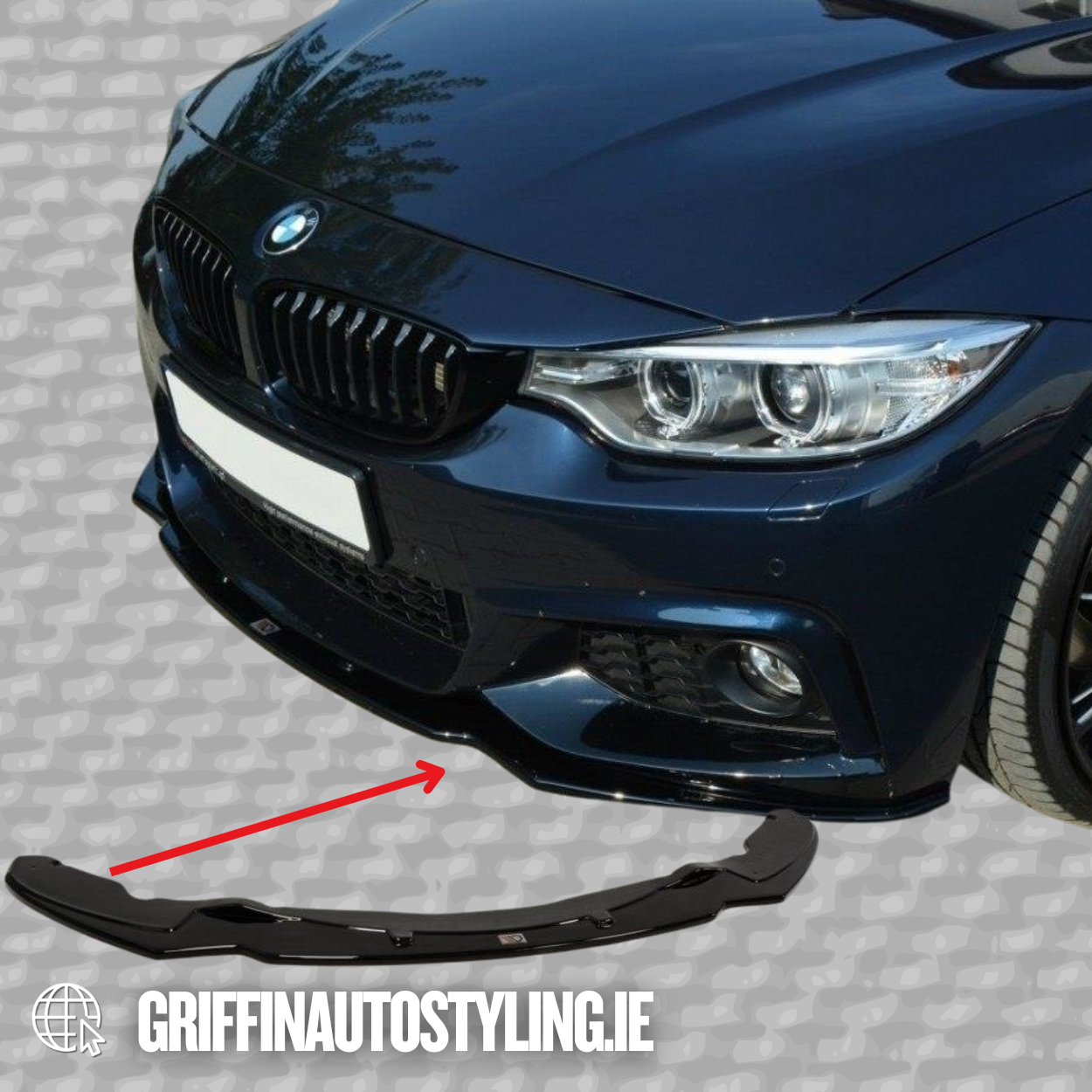Maxton Design BMW 4-Series F32/F36 Msport v1 Front Lip