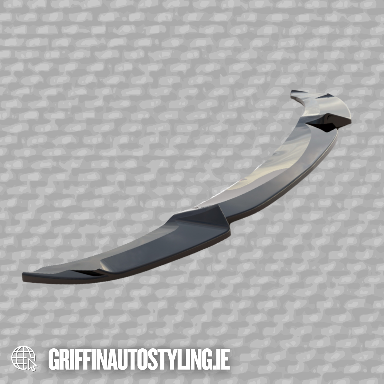 Maxton Design BMW F10 M-Sport / Mtec Front Lip v3 – Gloss Black