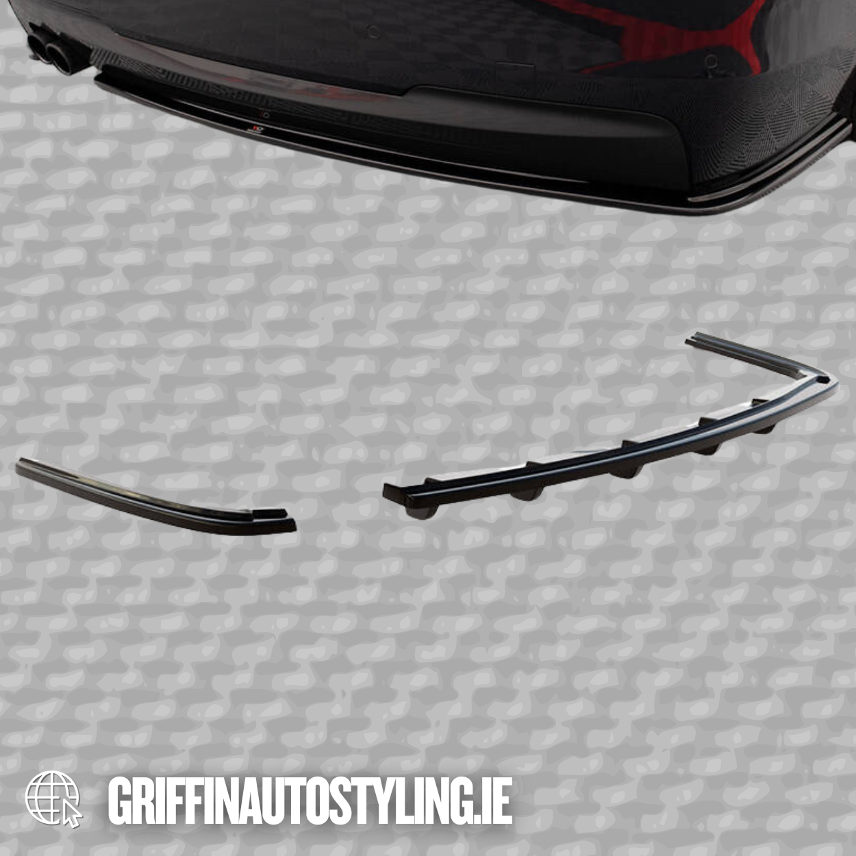 Maxton Design BMW F10 Msport Rear Spats (2010-2016)