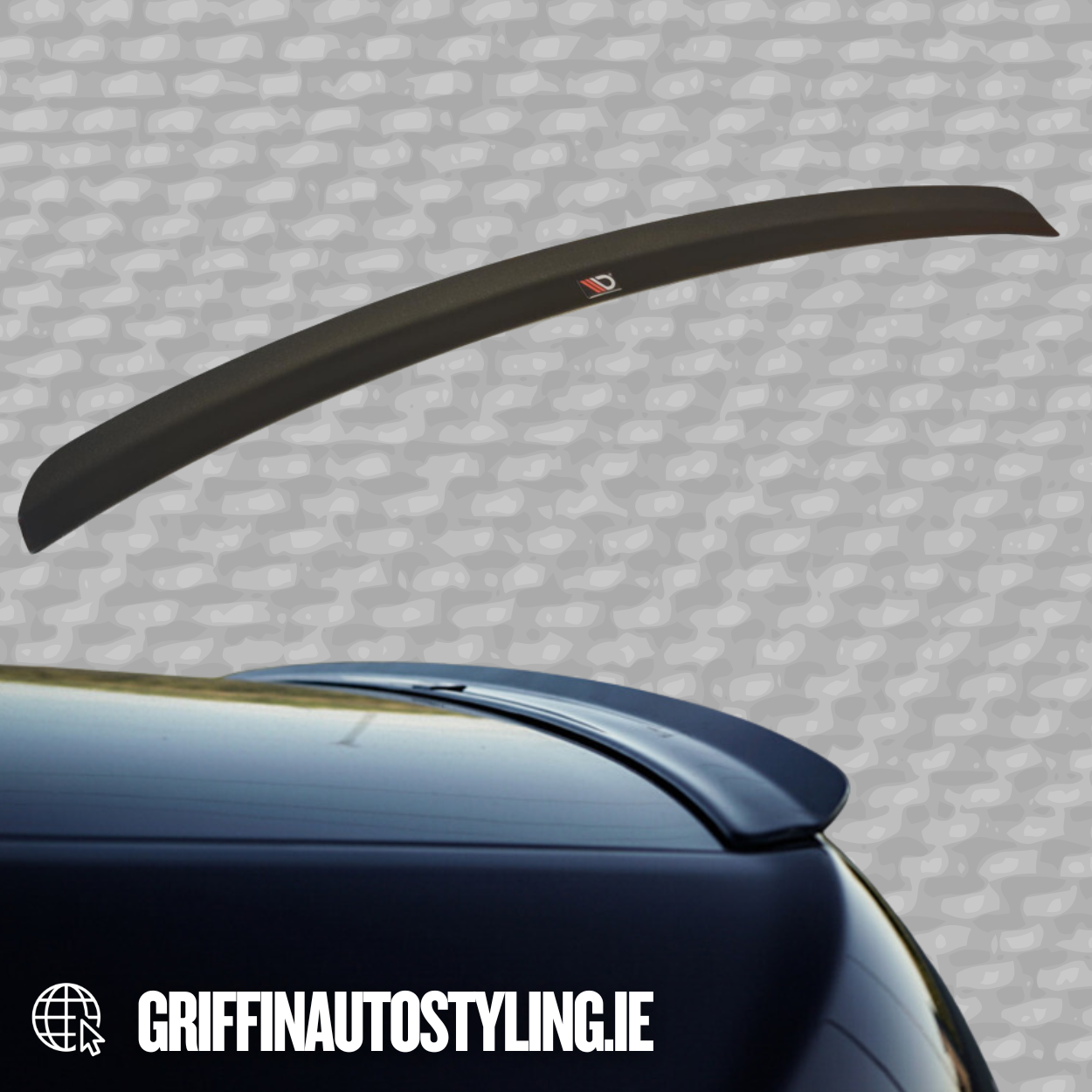 Maxton Design Rear Boot Spoiler for Audi A6 C6 2008-2011 Facelift S-Line