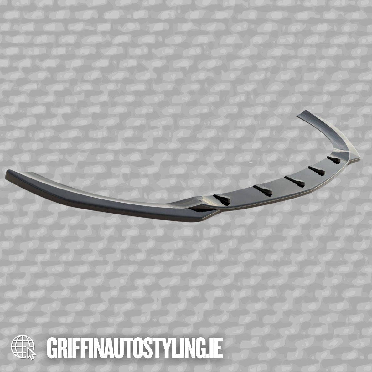 Maxton Design Mercedes CLA W212 2019+ AMG-Line Gloss Front Splitter – Gloss Black