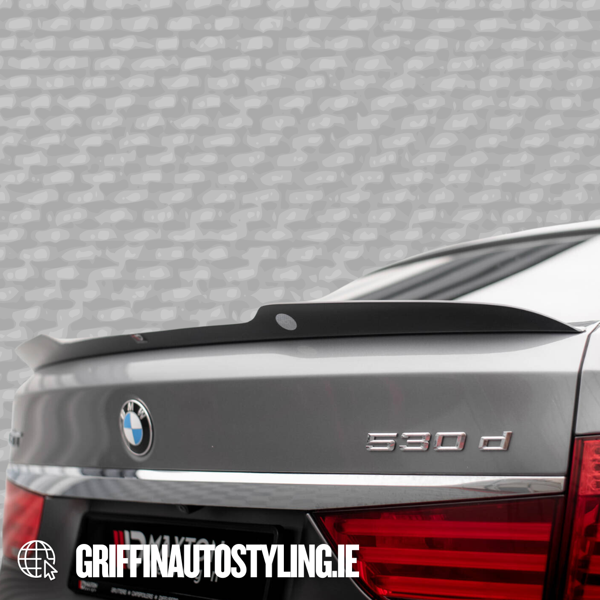 Maxton Design BMW 5 Series GT F07 Spoiler Extension – Gloss Black