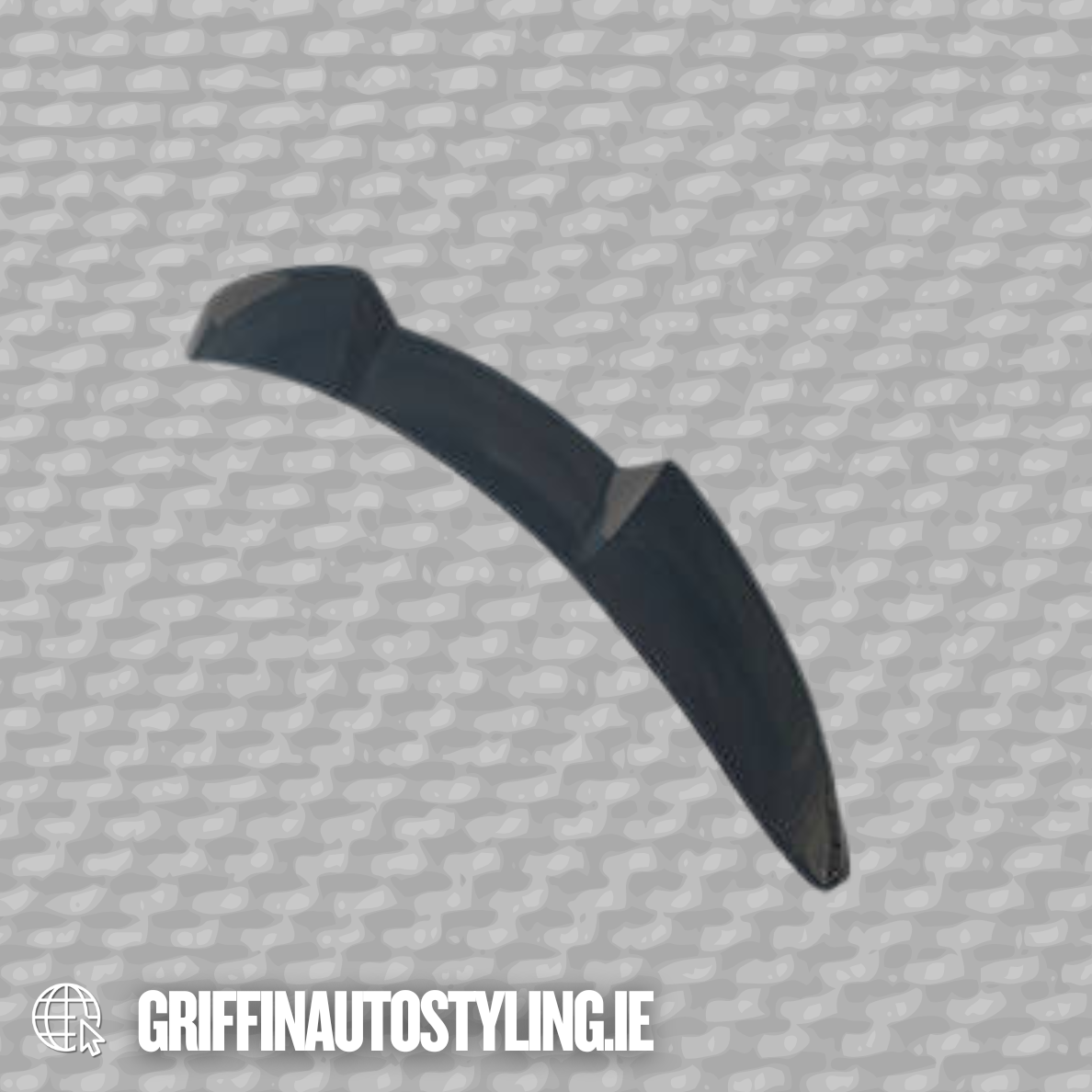 Maxton Design Mercedes A-Class AMG-Line 2015-2018 Spoiler Extension – Gloss Black