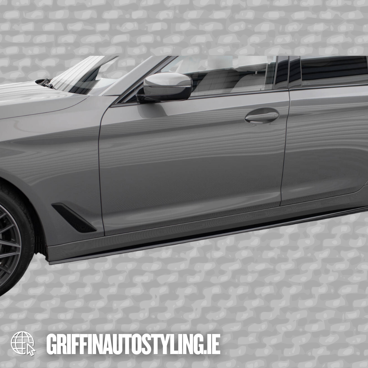 Maxton Design BMW G30 SE LCI Gloss Side Skirt Extensions