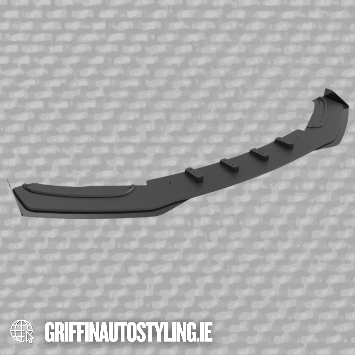 Maxton Design BMW F32/F36 SE Street Pro Splitter – Gloss Black
