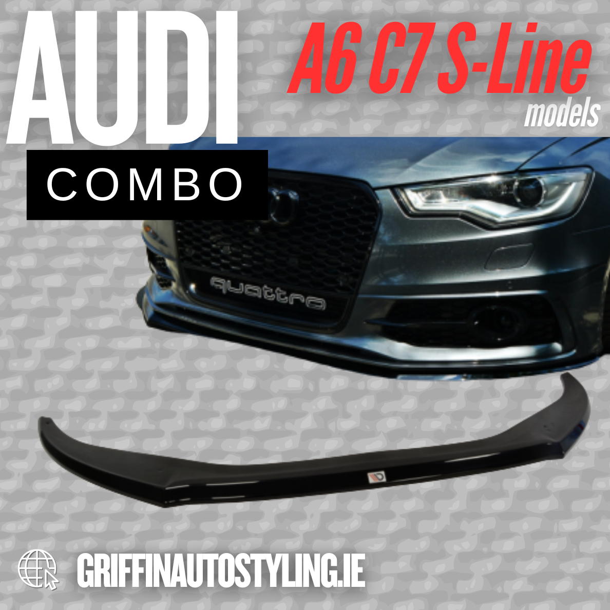 Maxton Design Audi A6 C7 S-line – Combo Kit