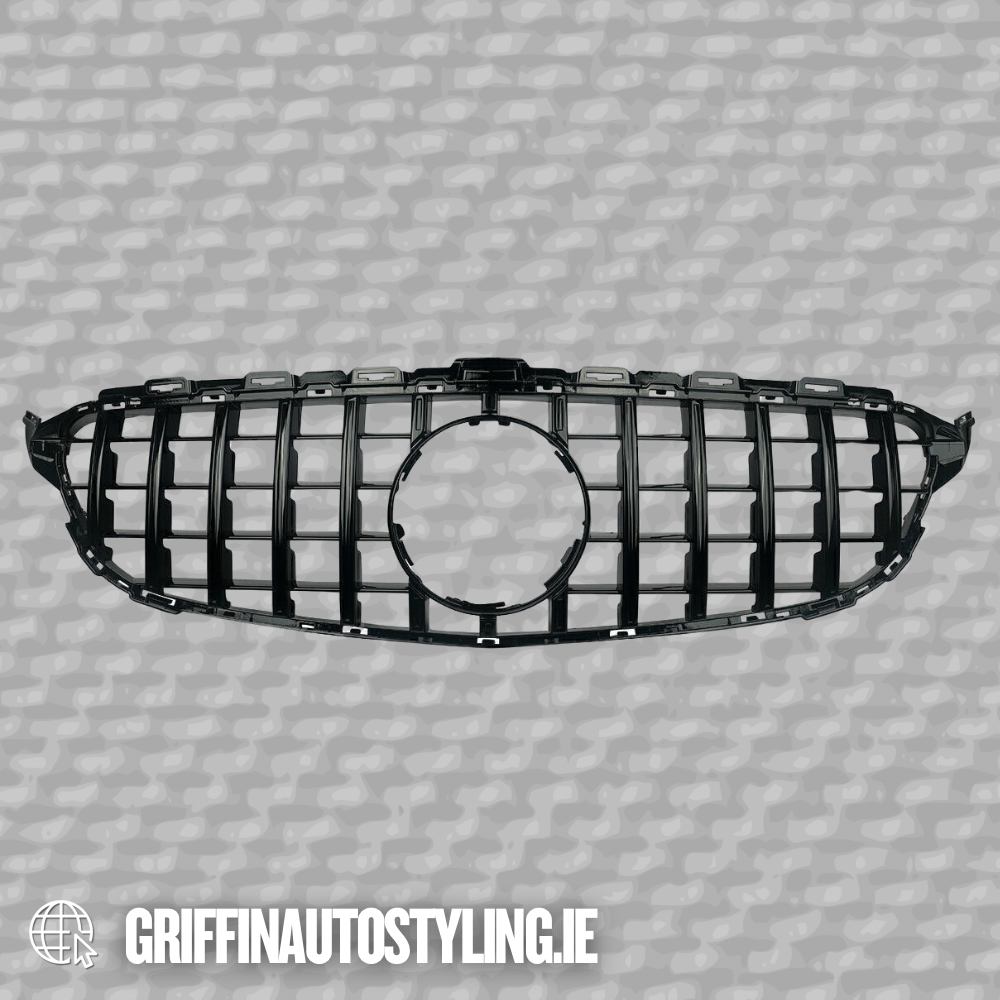 2015-2017 W205 GT GRILLE GLOSS BLACK