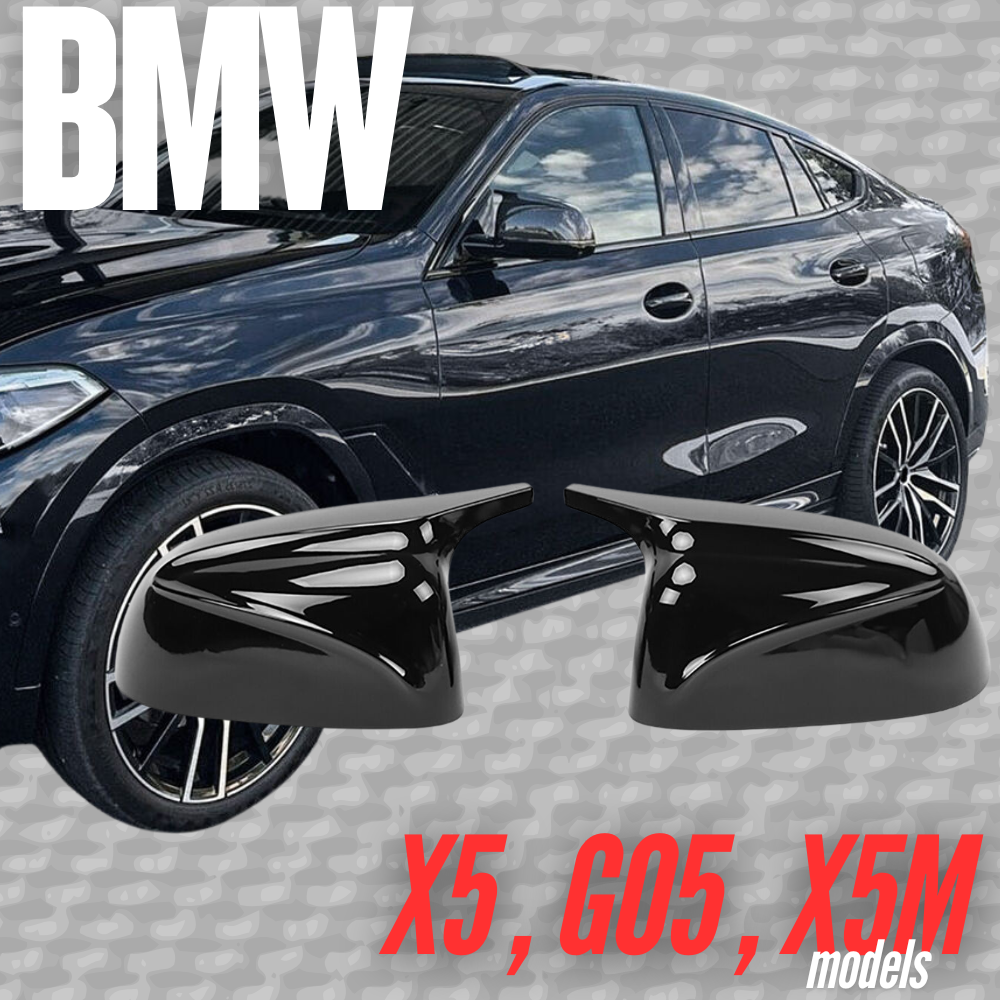 BMW X5 G05 X5M Gloss Black Mirror Covers