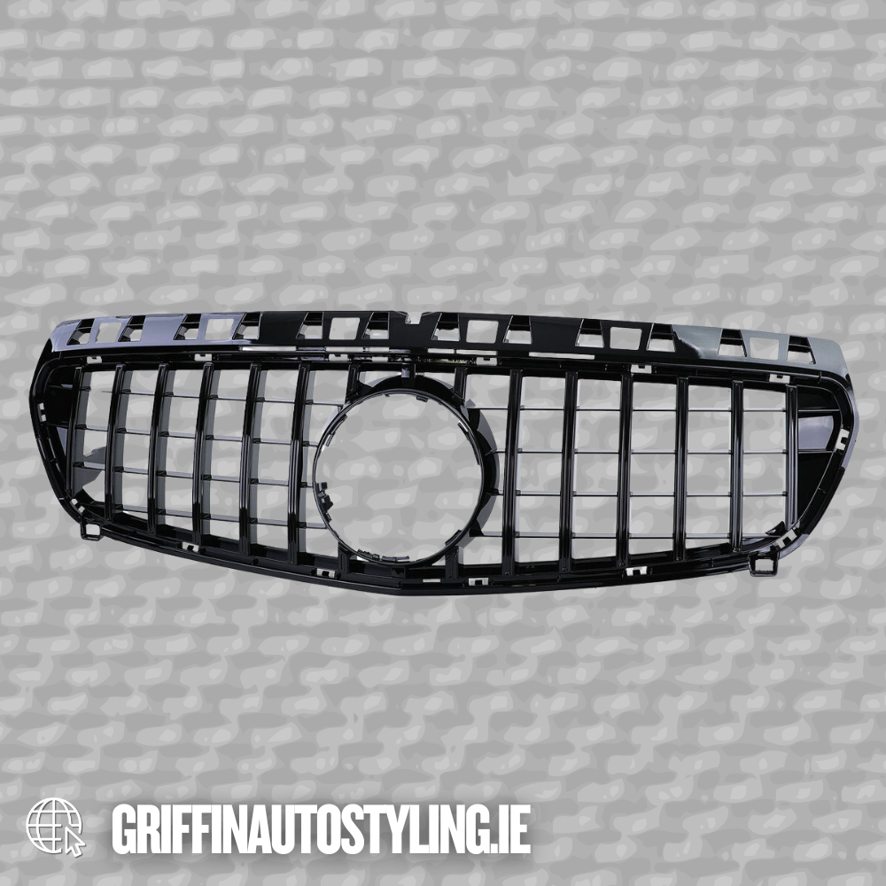 2013-2015 W176 GT Grille GLOSS BLACK