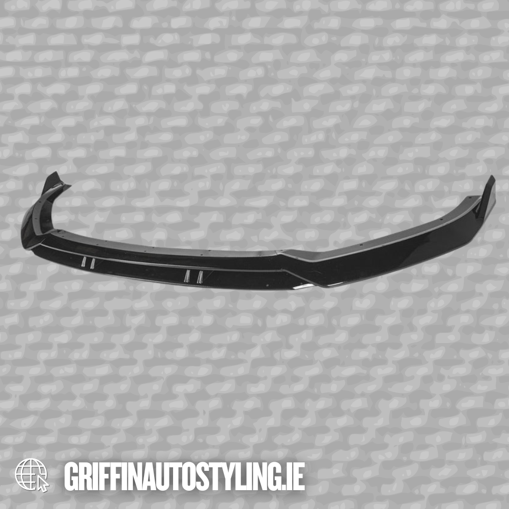 2017-2020 Audi RS3 ABT Front Lip Splitter for Saloon S-line A3 GLOSS BLACK