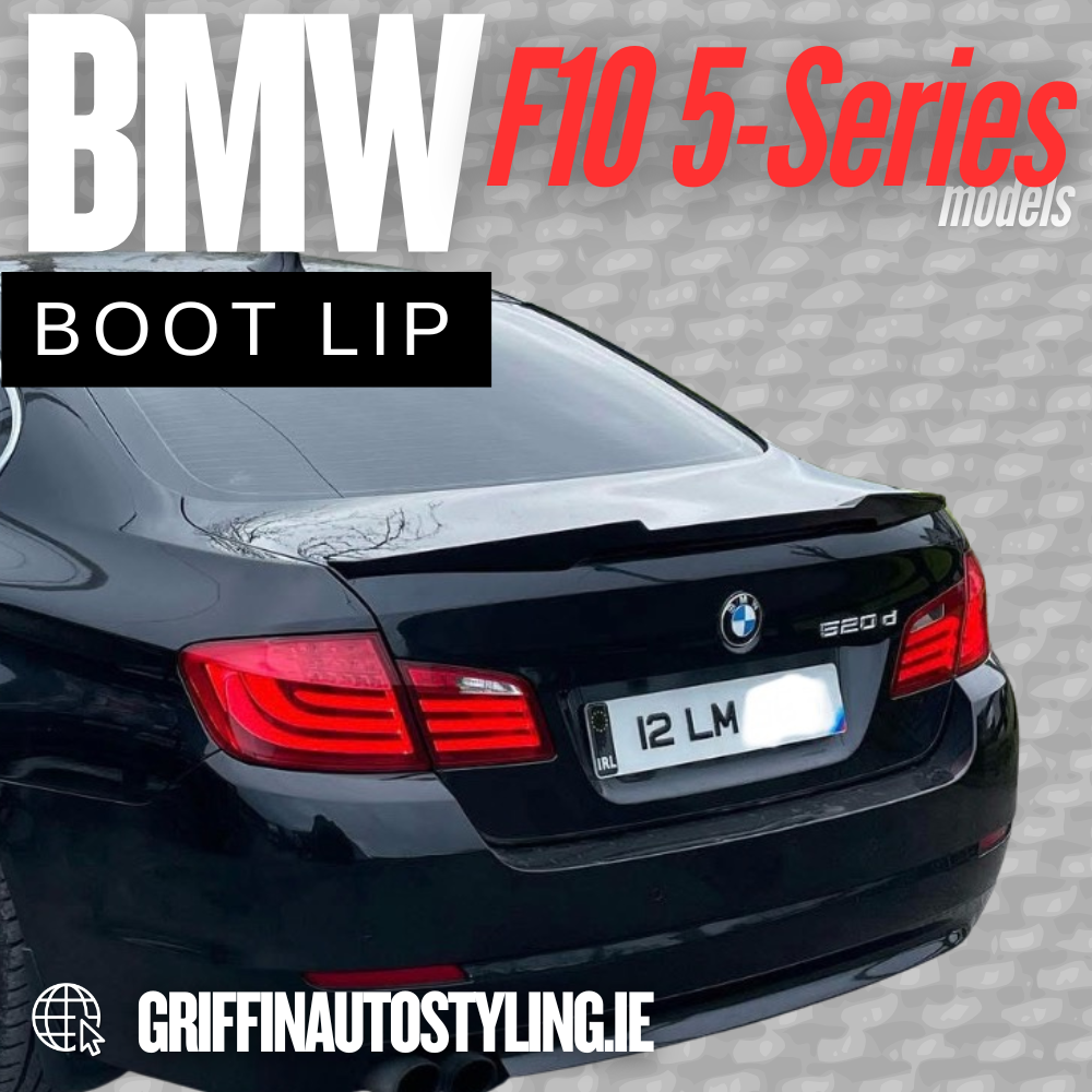 BMW 5 Series F10 Boot Lip Spoiler