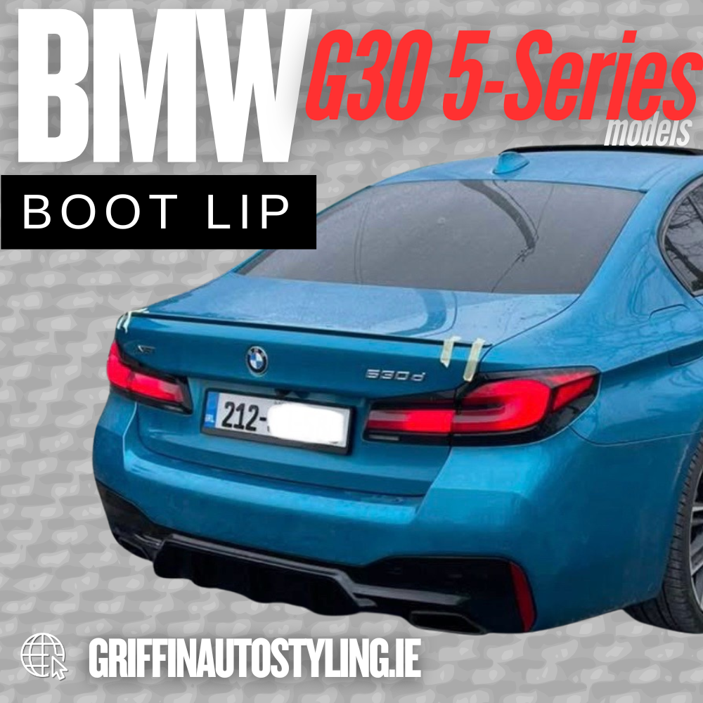BMW 5 Series G30 Boot Lip Spoiler