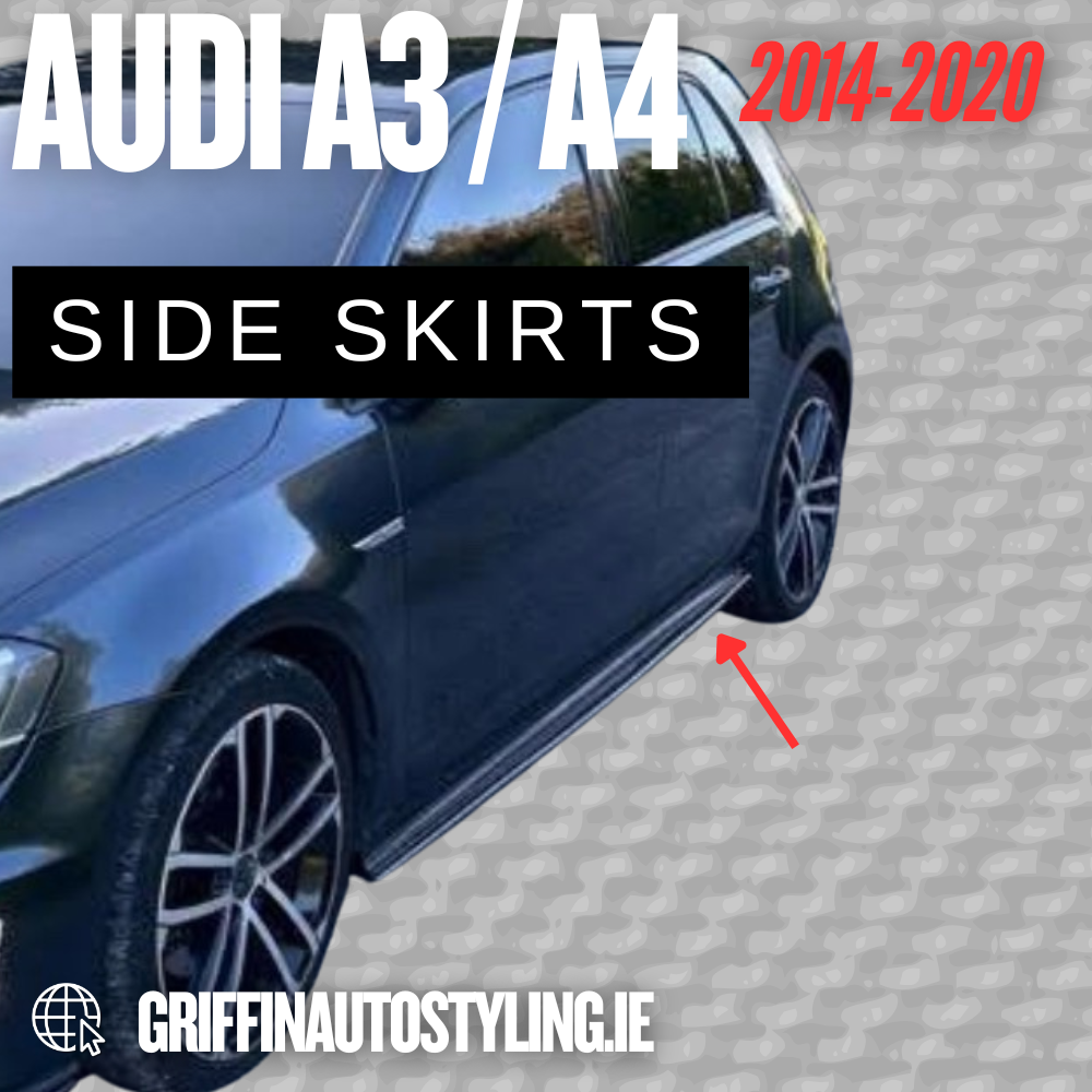 2014-2020 A3-A4 Side Skirts