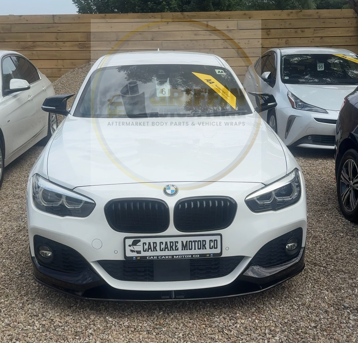 BMW 1 Series LCI M Sport F20 F21 2015-2019 Gloss Black Full Aero Body Kit - LEFT EXIT EXHAUST