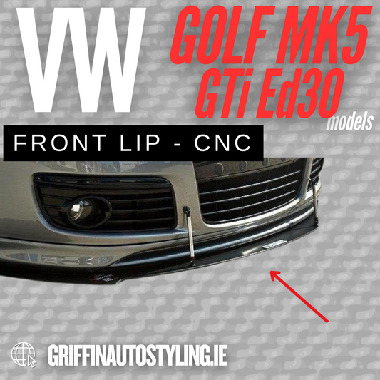 Maxton Design VW Golf 5 GTI Edition 30 Race Front Lip – CNC Cut