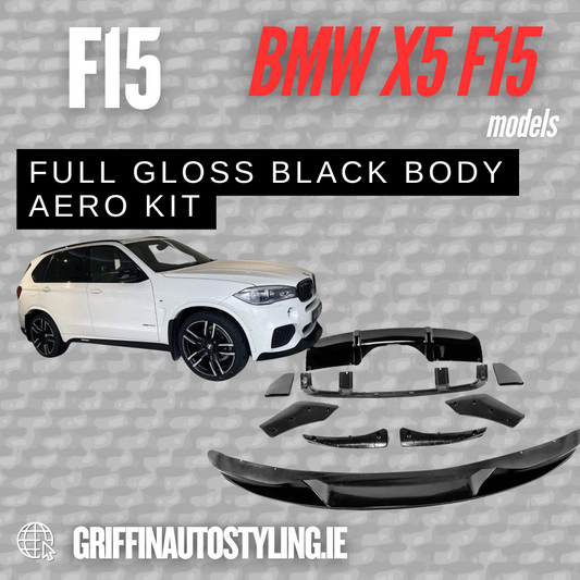 BMW X5 F15 M Sport Gloss Black Aero Kit