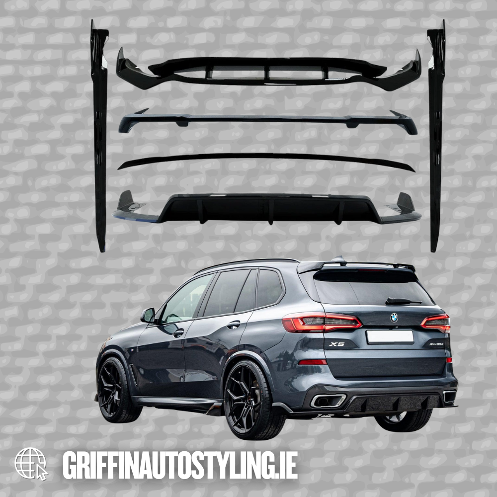 BMW X5 M Sport 2018-2022 G05 Gloss Black Knight Aero Body Kit M Sport