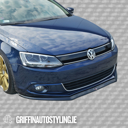Maxton Design VW Jetta 2011-2014 SE Bumper Front Lip V2 – Gloss / Matte Black