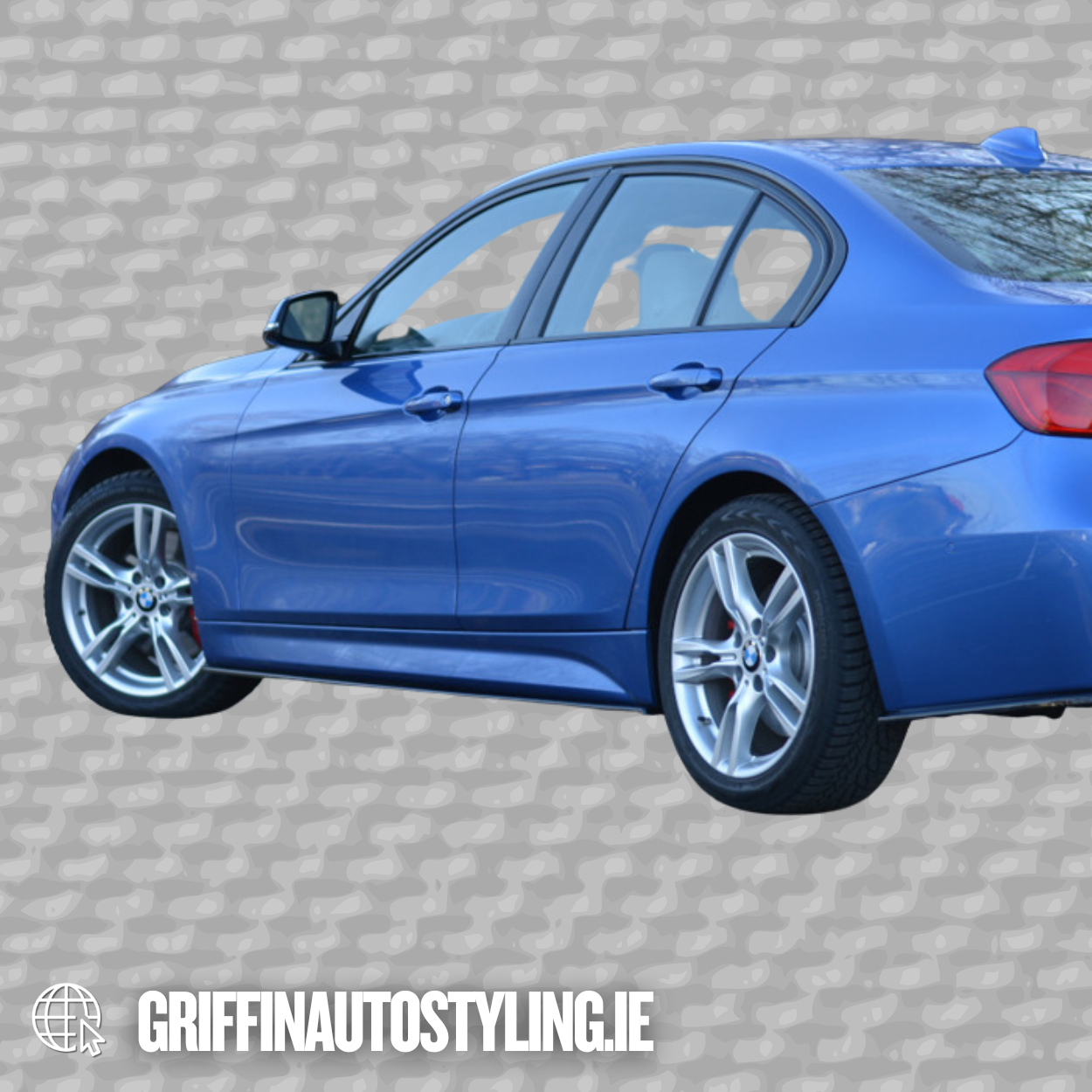 Maxton Design BMW F30 M-Sport Side Skirt Extensions
