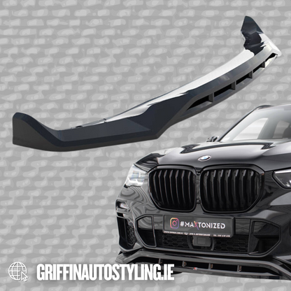 Maxton Design BMW G05 X5 (2018-2023) Front Lip V2 – Gloss Black