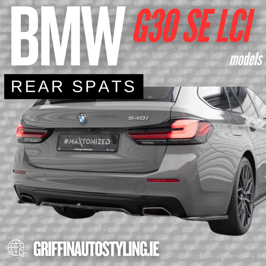 Maxton Design BMW G30 SE LCI Gloss Rear Spats