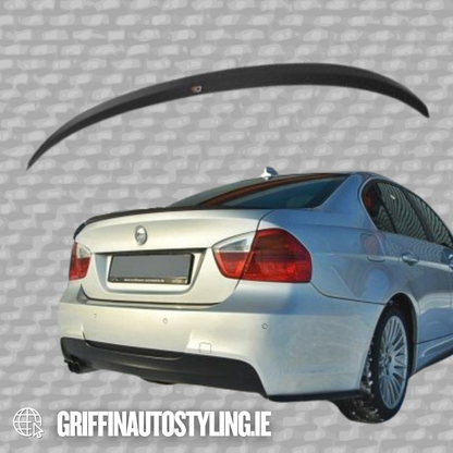 Maxton Design Boot Spoiler for BMW E90 – Standard Matte Black or Gloss Black