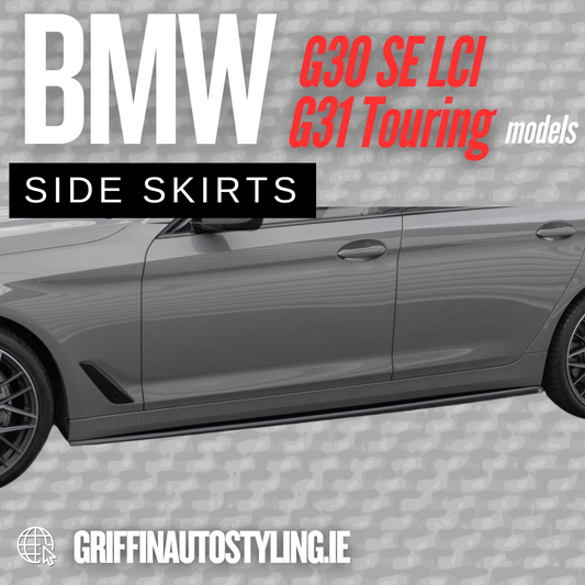 Maxton Design BMW G30 SE LCI Gloss Side Skirt Extensions