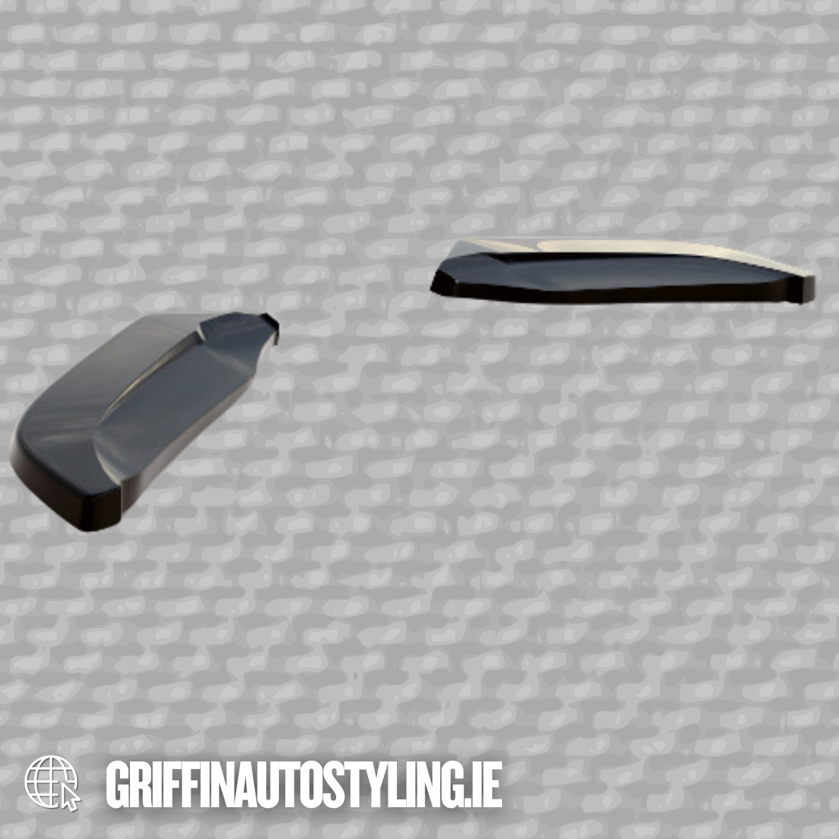Maxton Design VW Scirocco SE Rear Spats – Gloss Black