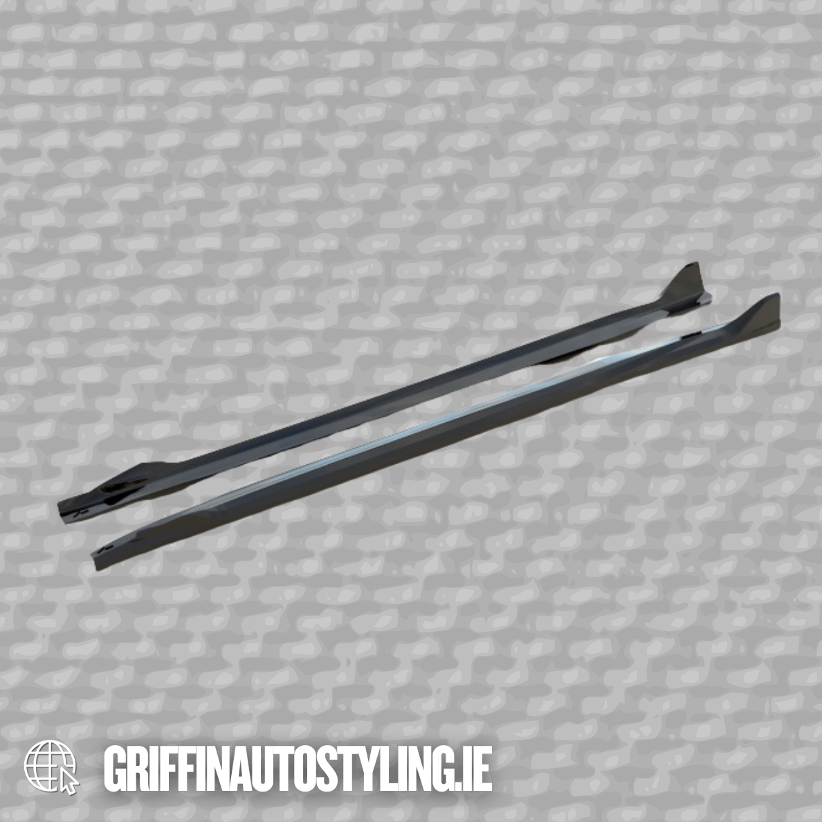 Maxton Design BMW X5 G05 LCI (2023+) V2 Gloss Side Skirt Extensions