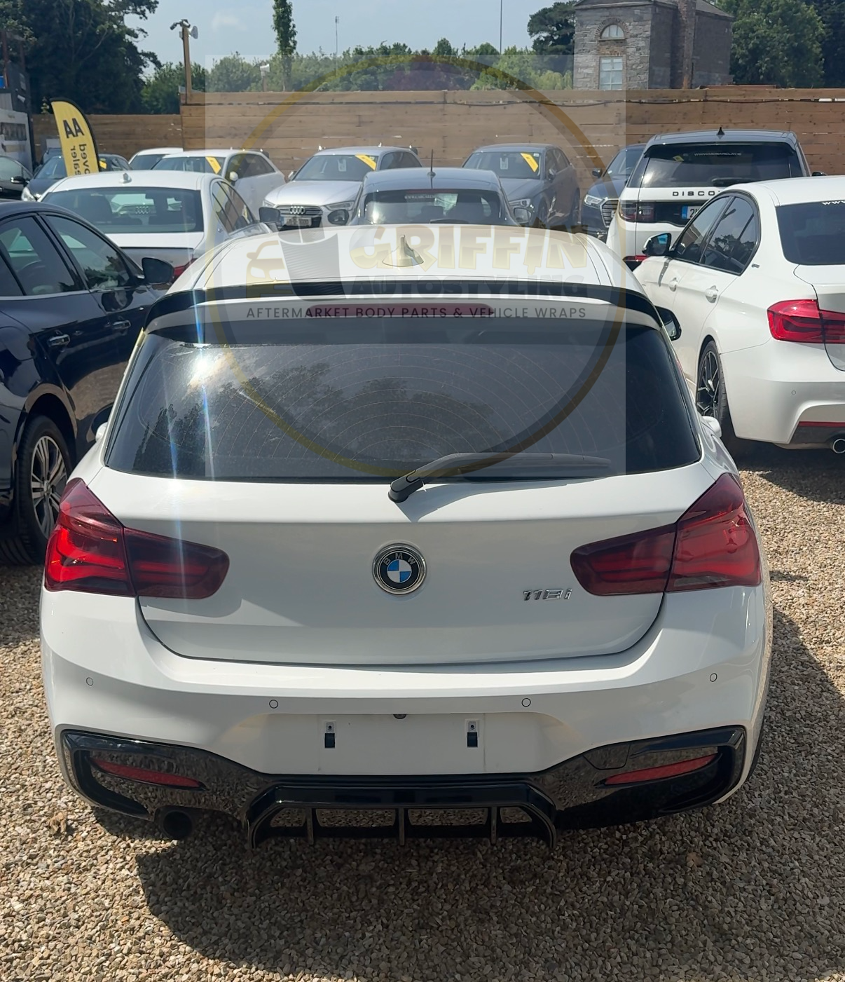 BMW 1 Series LCI M Sport F20 F21 2015-2019 Gloss Black Full Aero Body Kit - LEFT EXIT EXHAUST
