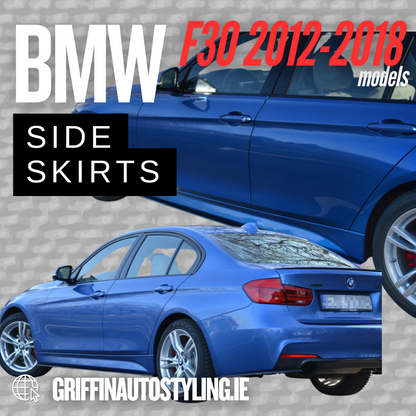 Maxton Design BMW F30 M-Sport Side Skirt Extensions