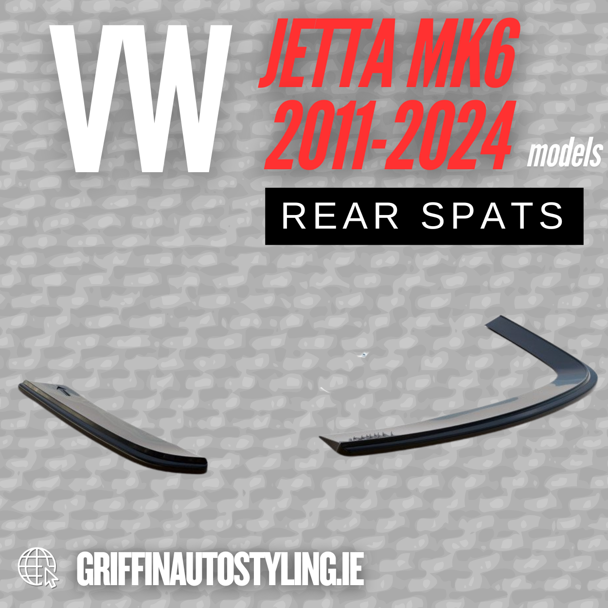 Maxton Design VW Jetta 2011-2014 Rear Spats