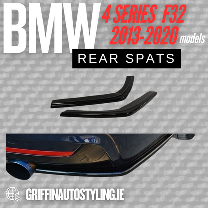 Maxton Design BMW 4-Series F32 Coupe Msport Rear Spats