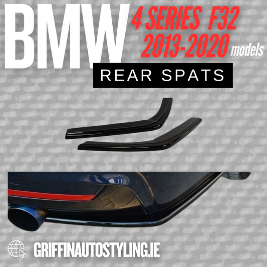 Maxton Design BMW 4-Series F32 Coupe Msport Rear Spats