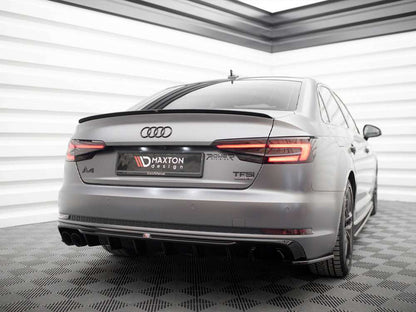 Maxton Design Audi A4 B9 S-Line Diffuser – Twin Left Exit