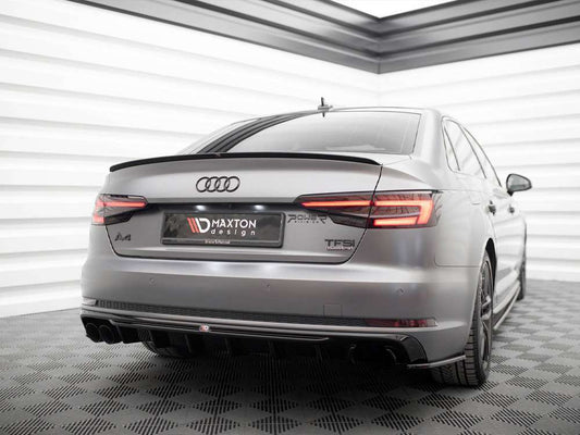 Maxton Design Audi A4 B9 S-Line Diffuser – Twin Left Exit