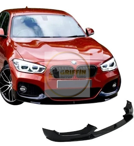 BMW 1 SERIES F20 LCI 2015-2019 FRONT LIP SPLITTER M SPORT