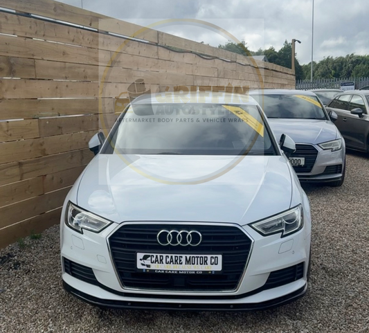 AUDI A3 8V FRONT LIP SPLITTER 1 PIECE 2013-2019