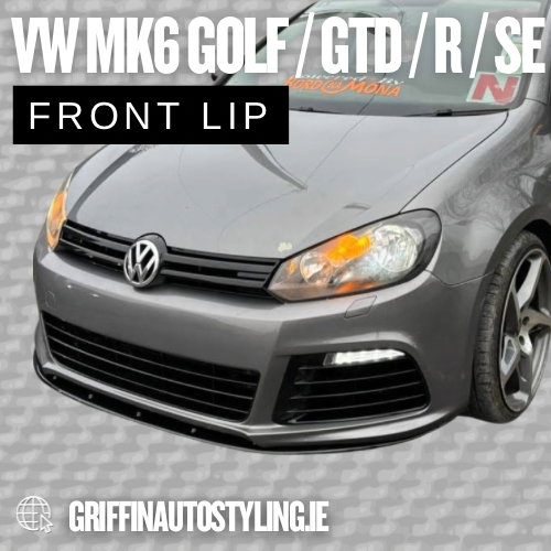 Volkswagen Golf MK6 GTD / SE / R High Quality Front Lip