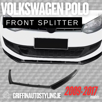 2009-2017 Volkswagen Polo High Quality Front Splitter